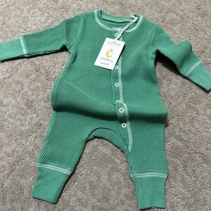 Fin and Vince 3-6 months nwt waffle Longjohn